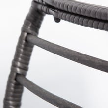 Charcoal Bourne Standing Outdoor Basket Chair
